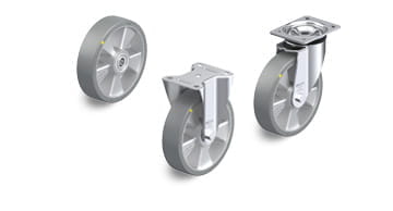 ALTH-AS electrically conductive and antistatic wheels and castors