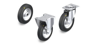 V-EL Electrically conductive and antistatic wheels and castors