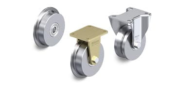 SPKVS & DSPK series flanged wheels