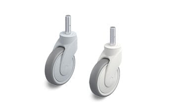 TPA Blickle WAVE synthetic swivel castors with stem