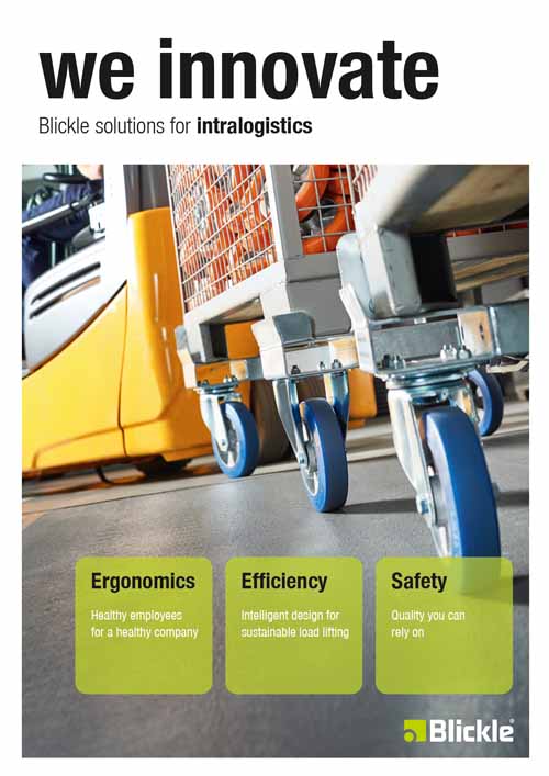 New intralogistics magazine from Blickle